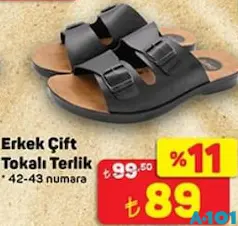 JUNO ERKEK ÇİFT TOKALI TERLİK